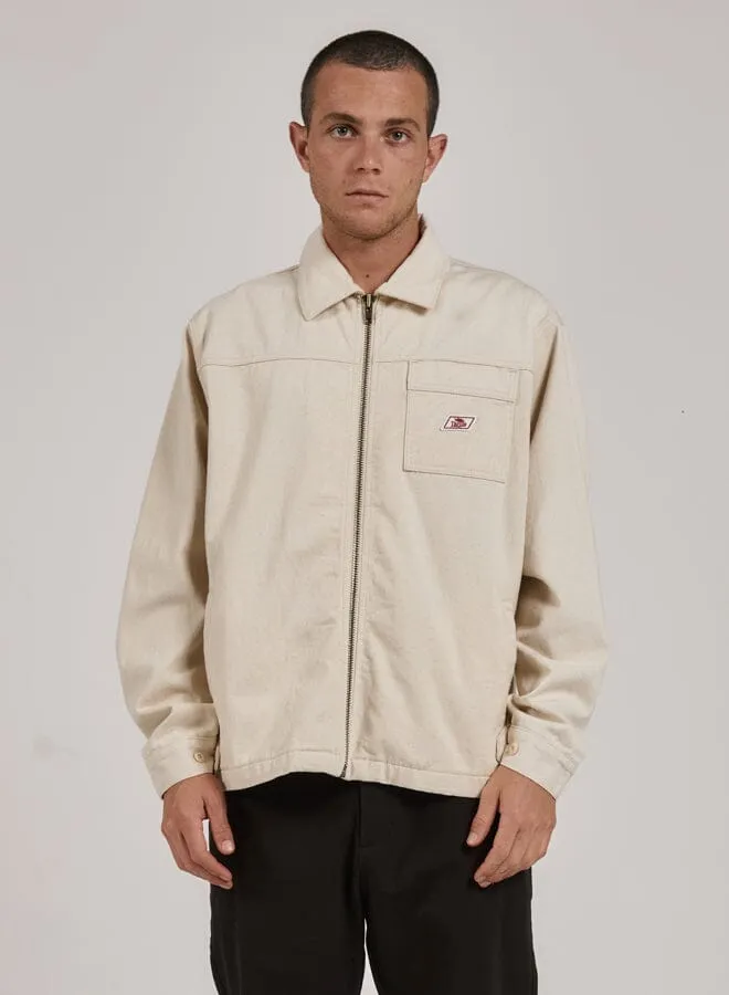Mens Beholder Jacket Unbleached Thrills Jackets