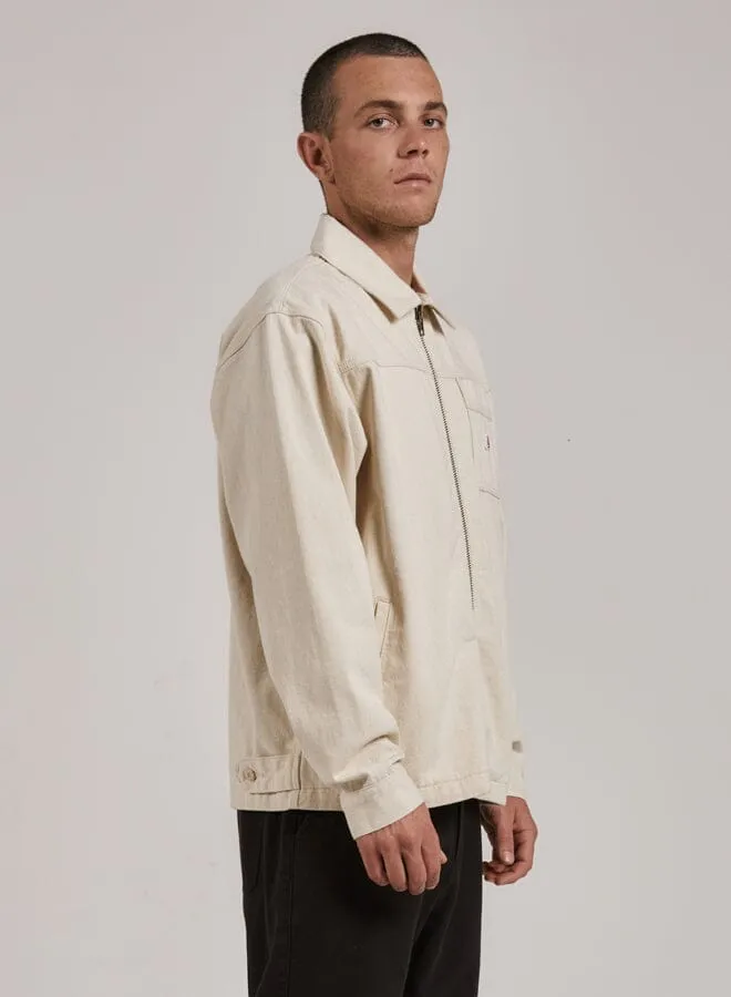 Mens Beholder Jacket Unbleached Thrills Jackets
