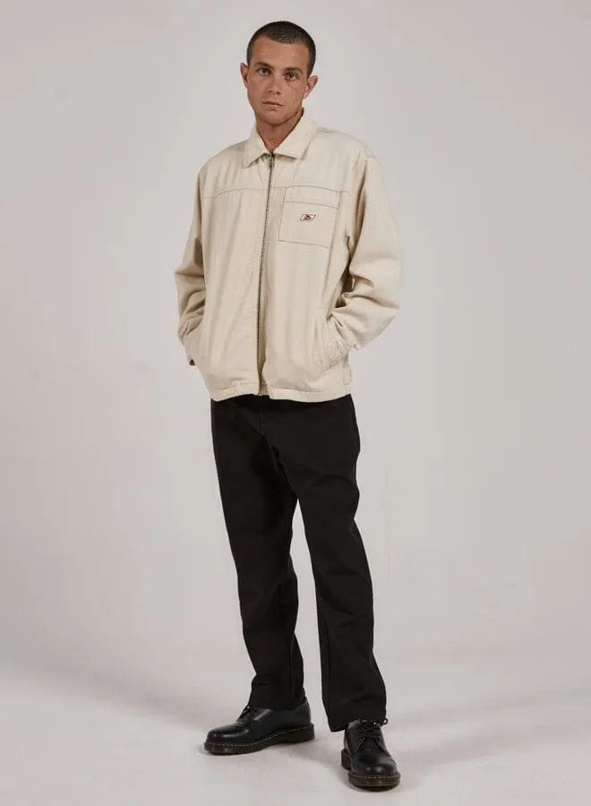 Mens Beholder Jacket Unbleached Thrills Jackets