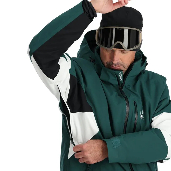 Mens Epiphany Cypress Green Spyder Insulated