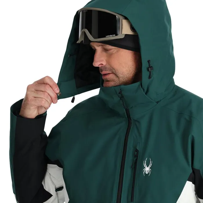 Mens Epiphany Cypress Green Spyder Insulated