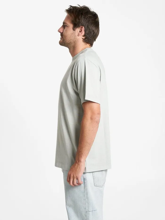 Mens Guided By Voices Merch Fit Tee Sage Grey Thrills Tees and Tank Tops Mens Guided By Voices Merch Fit Tee Sage Grey Thrills Tees and Tank Tops