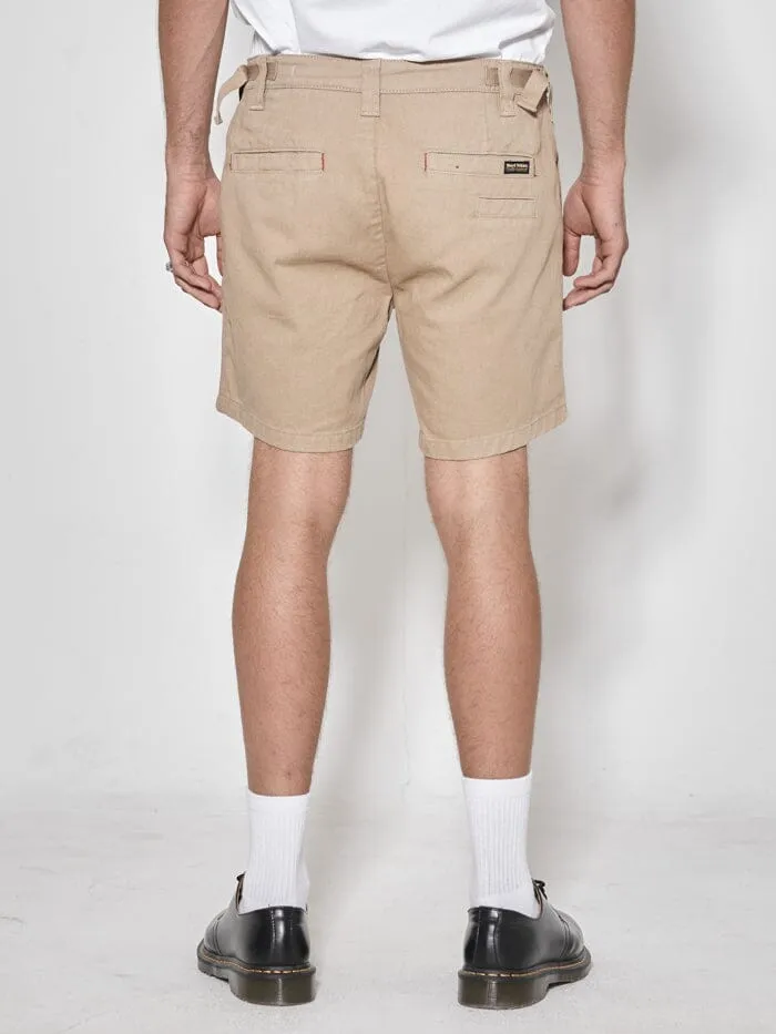 Mens Hard Yakka X Mandude Work Short Yakka Tan Thrills Denim Shorts