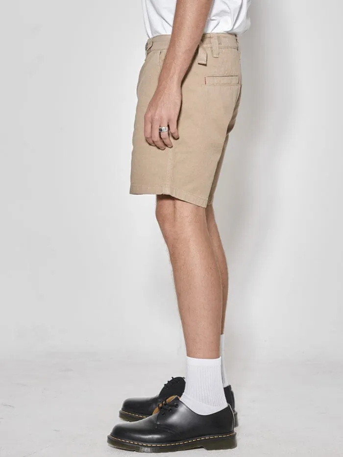 Mens Hard Yakka X Mandude Work Short Yakka Tan Thrills Denim Shorts