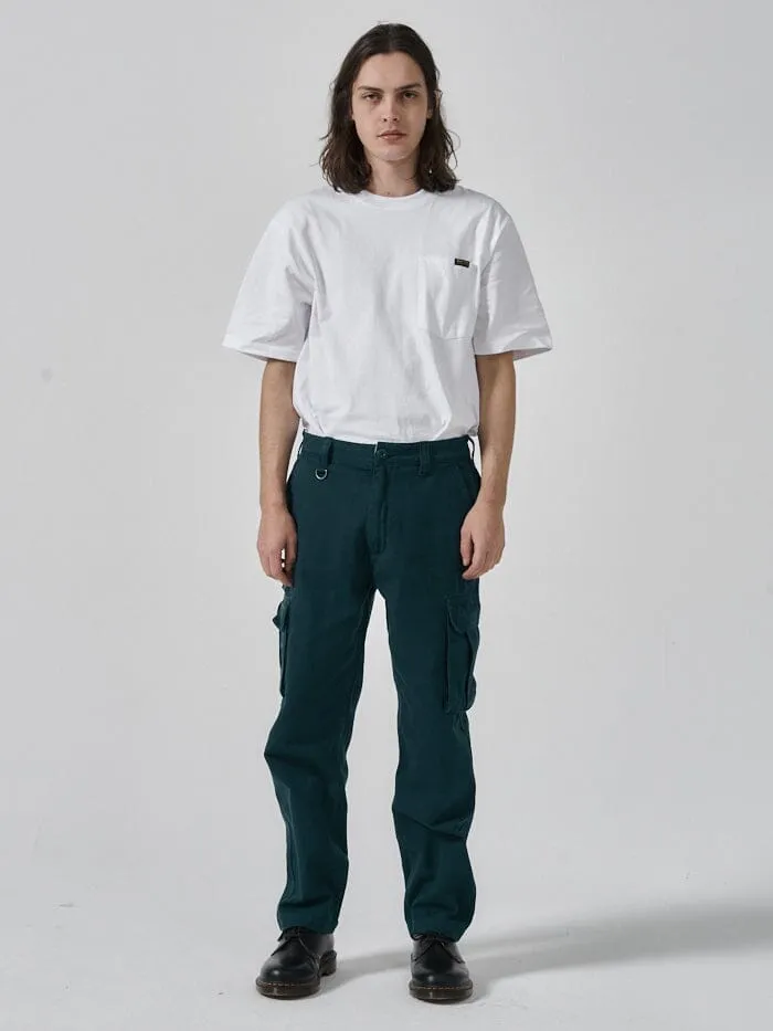 Mens Hard Yakka X Slacker Cargo Pant Yakka Green Thrills Pants