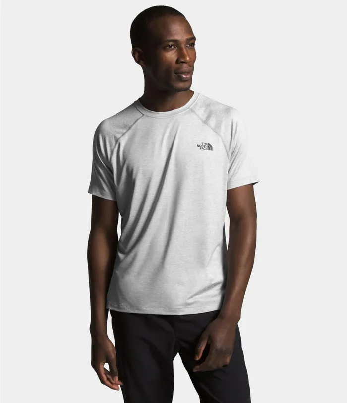 Mens HyperLayer FD Short Sleeve Tnf Light Grey Heather The North Face Active Tops Mens HyperLayer FD Short Sleeve Tnf Light Grey Heather The North Face Active Tops