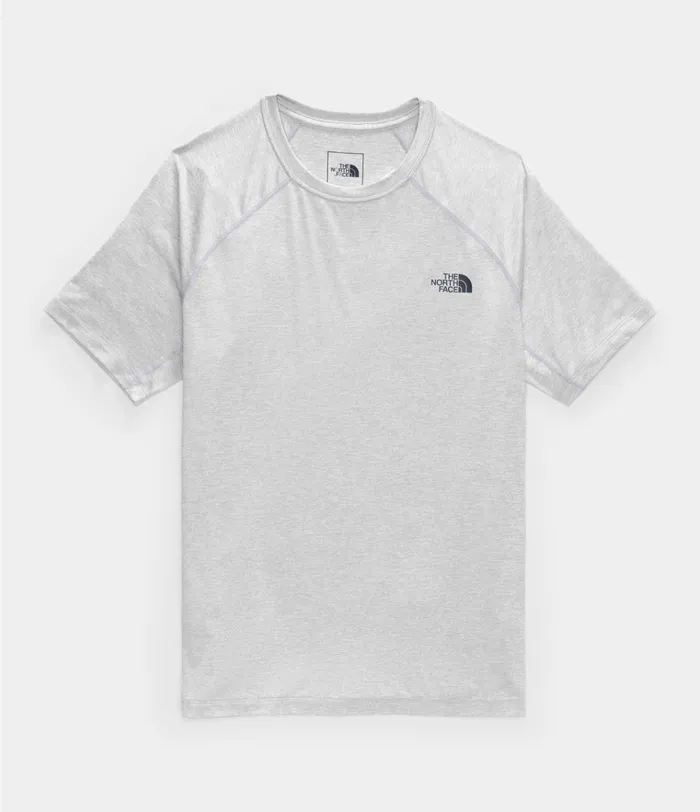 Mens HyperLayer FD Short Sleeve Tnf Light Grey Heather The North Face Active Tops
