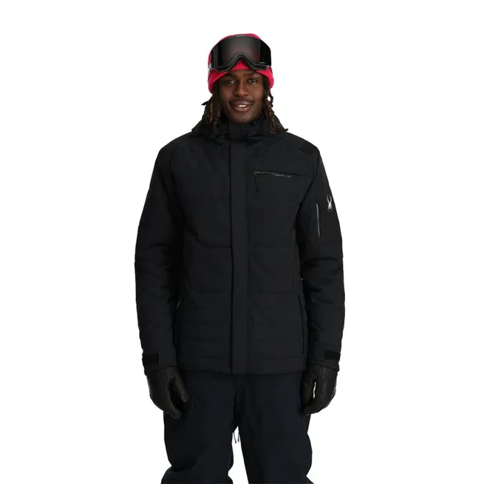 Mens Jackson Black Spyder Insulated