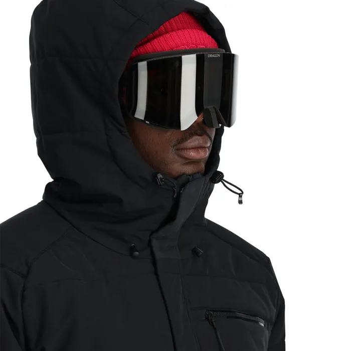 Mens Jackson Black Spyder Insulated