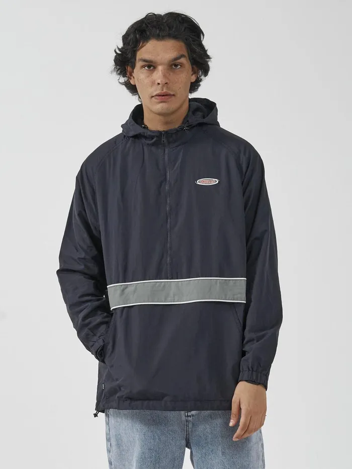 Mens Knowledge Anorak Jacket Total Eclipse Thrills Jackets