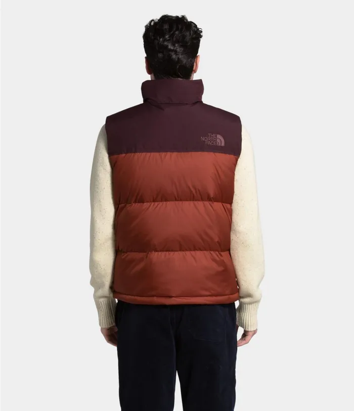 Mens MENS ECO NUPTSE VEST Brandy Brownroot Brown The North Face Insulated and Down Jackets