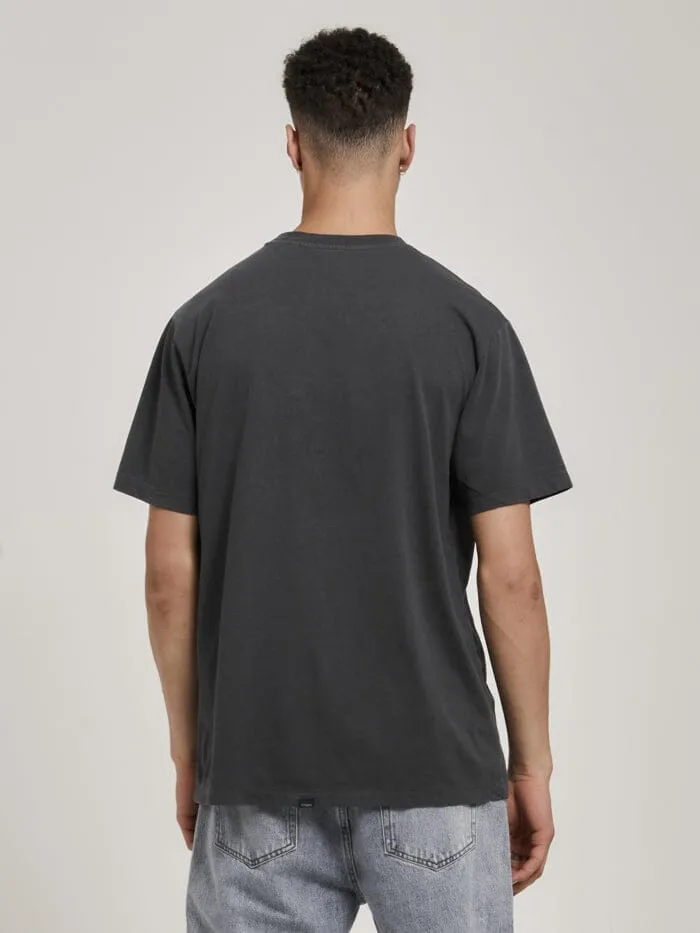 Mens Mind Swirl Merch Fit Tee Dark Charcoal Thrills Tees and Tank Tops