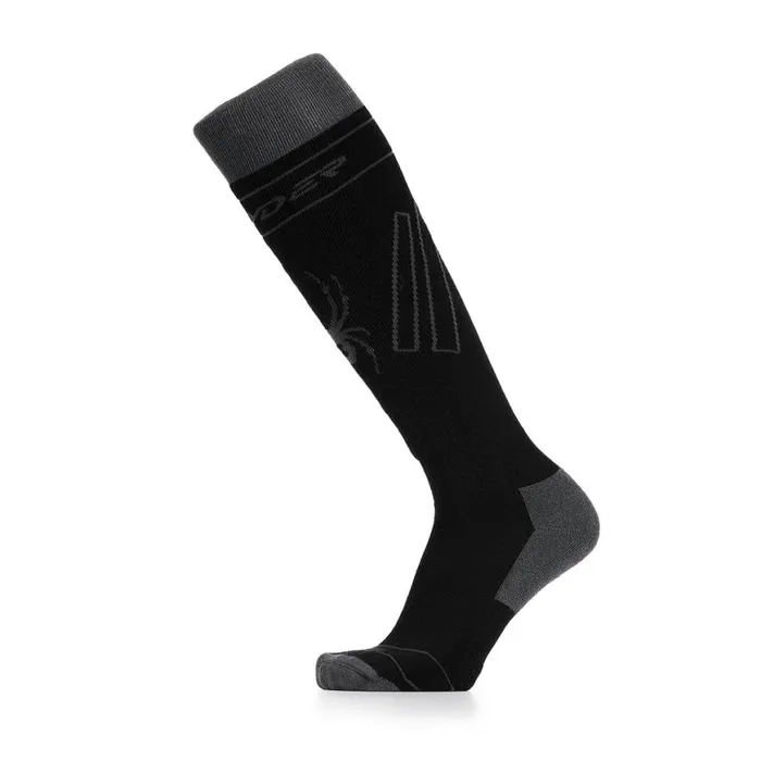 Mens Omega Black Spyder Socks