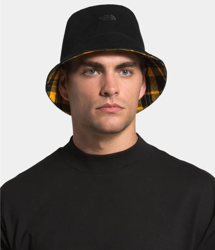 Mens Reversible Bucket Hat Tnf Black The North Face Hats