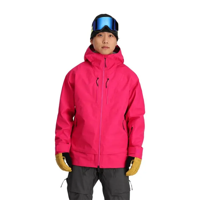 Mens Sanction Pink Spyder Shell