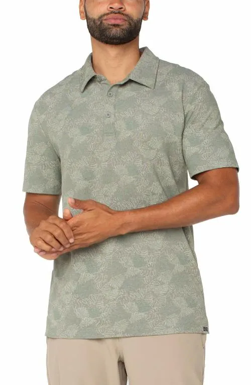Mens Shirts Liverpool Los Angeles Short Sleeve Polo Sage Grey