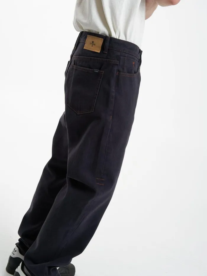Mens Slacker Denim Jean Midnightblue Thrills Denim