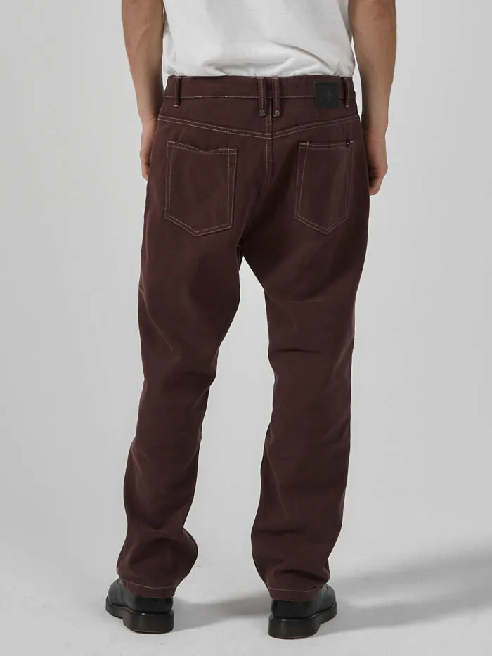 Mens Slacker Denim Jean Rum Thrills Denim
