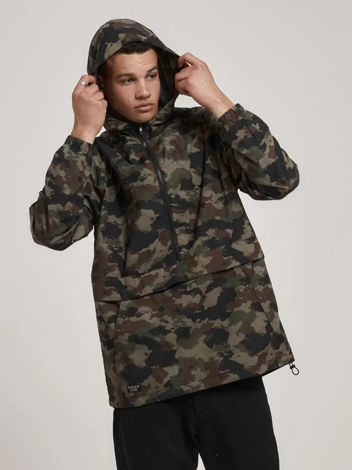 Mens Tactics Anorak Jacket Camo Thrills Jackets