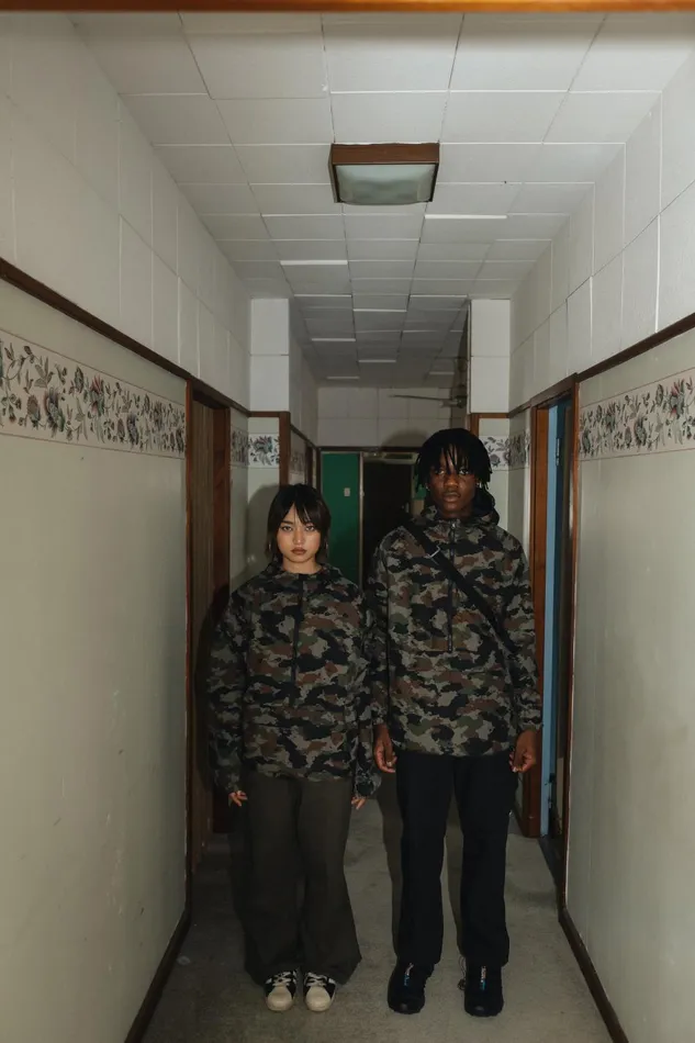 Mens Tactics Anorak Jacket Camo Thrills Jackets