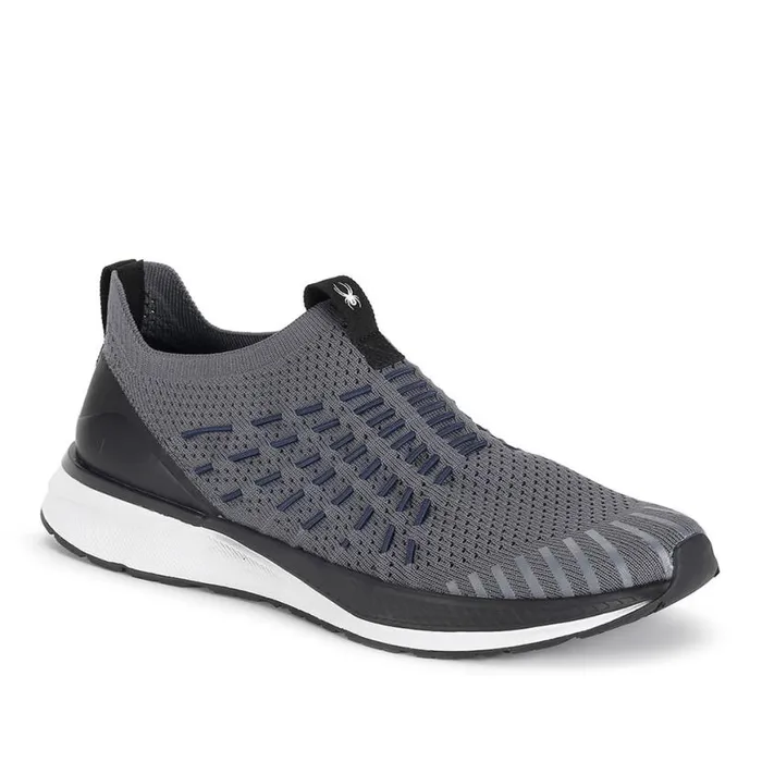 Mens Tecoma Dark Grey Spyder Sneakers
