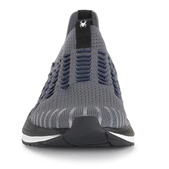 Mens Tecoma Dark Grey Spyder Sneakers