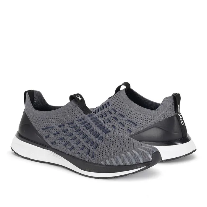 Mens Tecoma Dark Grey Spyder Sneakers