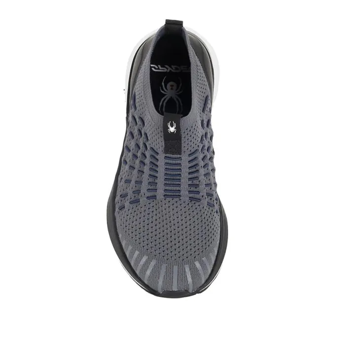 Mens Tecoma Dark Grey Spyder Sneakers