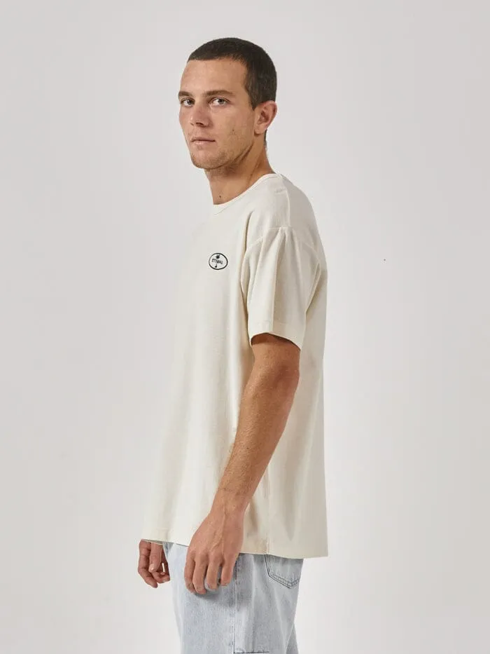 Mens The Nature Of Reality Merch Fit Tee Heritage White Thrills Tees and Tank Tops