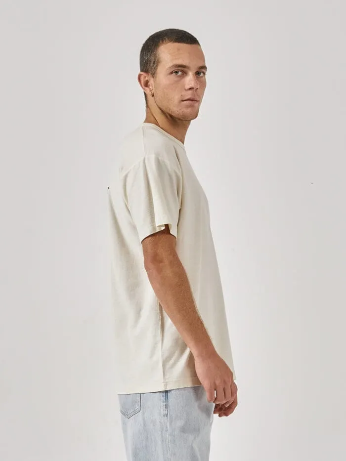Mens The Nature Of Reality Merch Fit Tee Heritage White Thrills Tees and Tank Tops