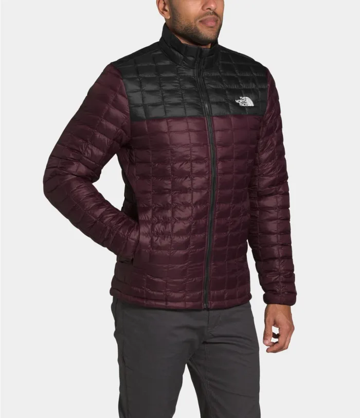 Mens ThermoBall Eco Jacket Tnf Black Matteroot Brown Matte The North Face Insulated and Down Jackets