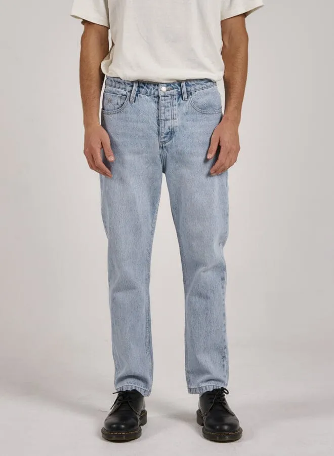 Mens Unchopped Denim Jean Ash Blue Thrills Denim