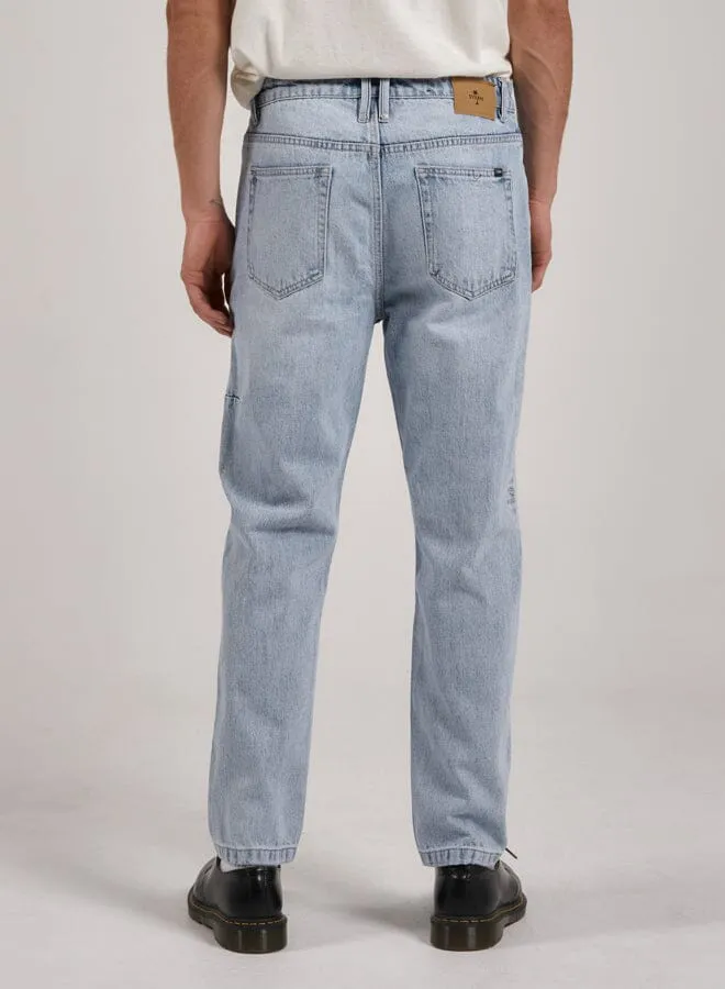 Mens Unchopped Denim Jean Ash Blue Thrills Denim