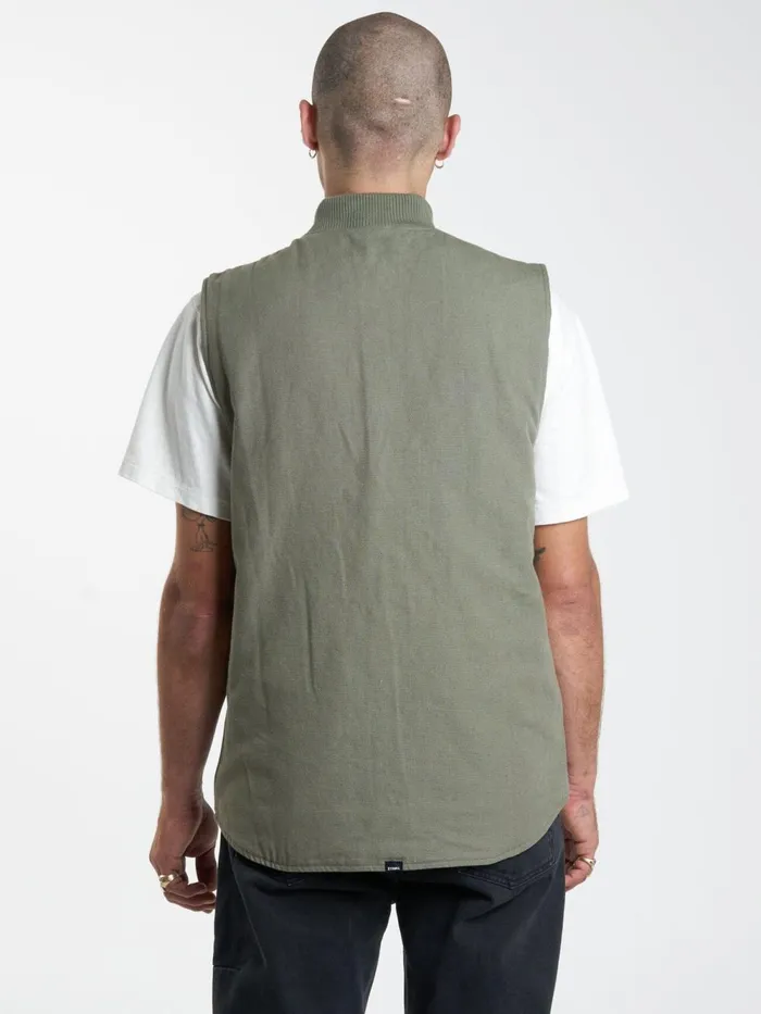 Mens Union Vest Mild Army Thrills Jackets