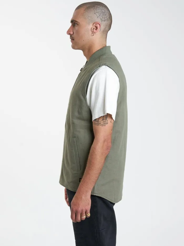 Mens Union Vest Mild Army Thrills Jackets