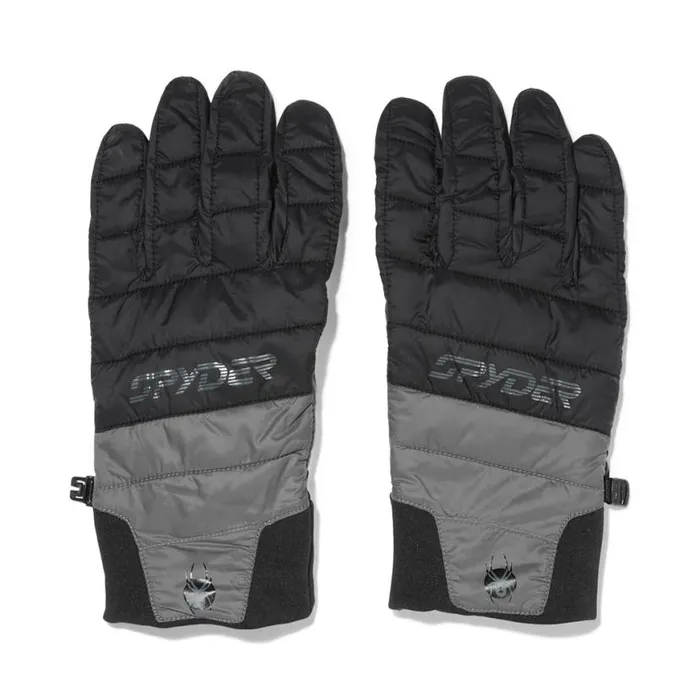 Mens Venom Black Spyder Gloves