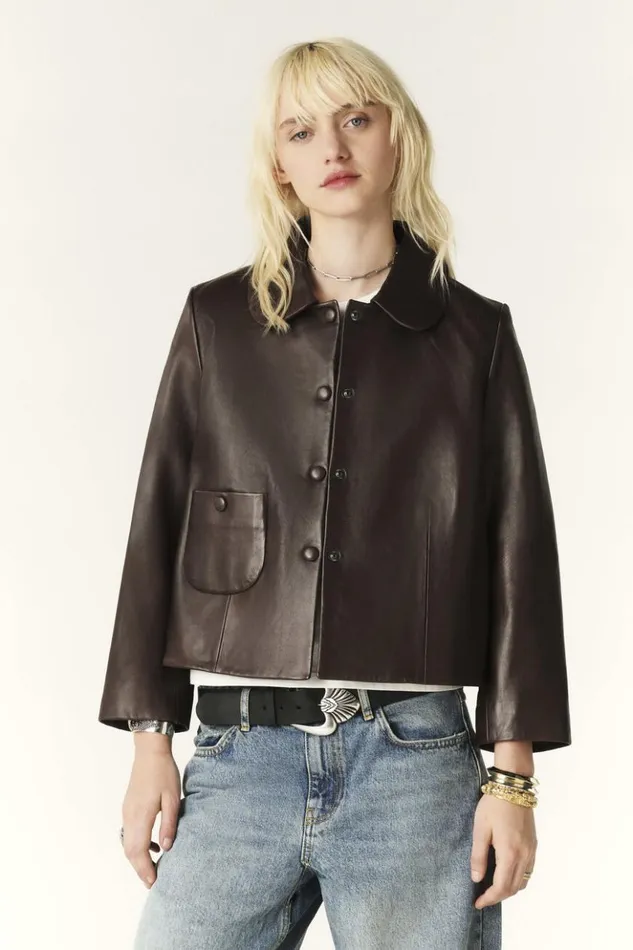 MilosPeter Pan Collar Jacket Clothing Baandsh Jackets and Coats