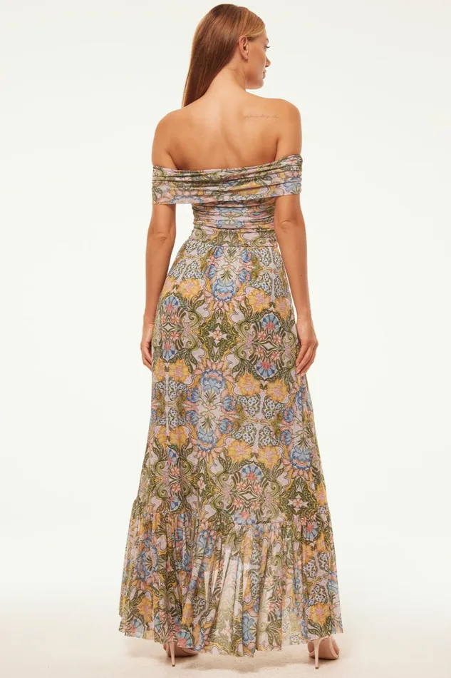 MISA Los Angeles FIORELLA DRESS Dolce Vita Kaleidoscope Women Dresses