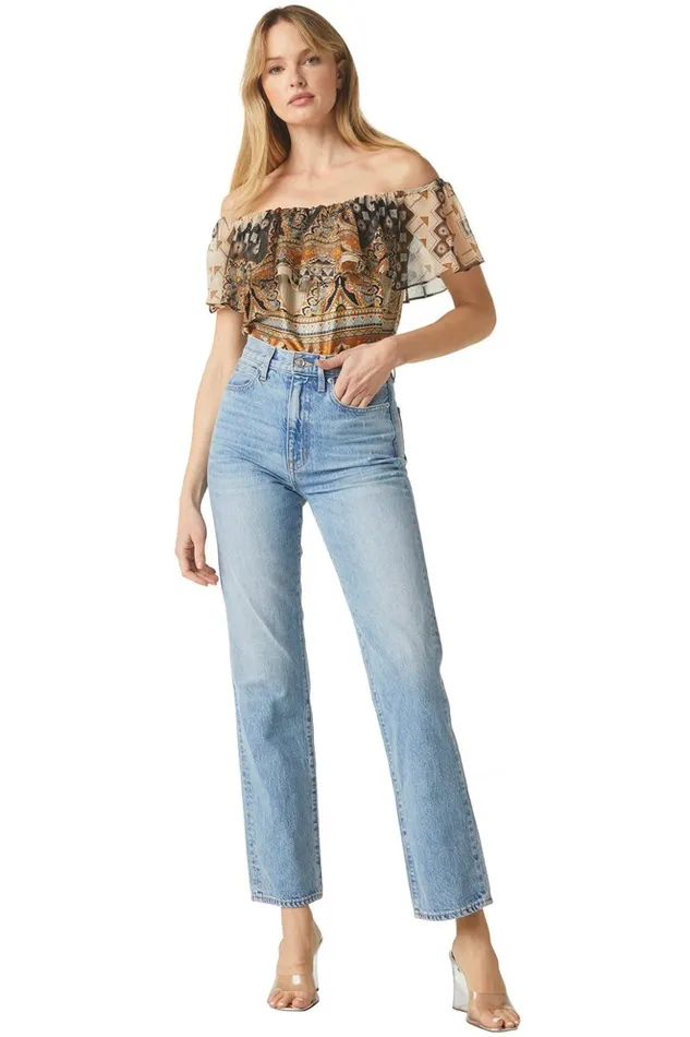 MISA Los Angeles GRAZIELA TOP Alhambra Mosaic Women Tops