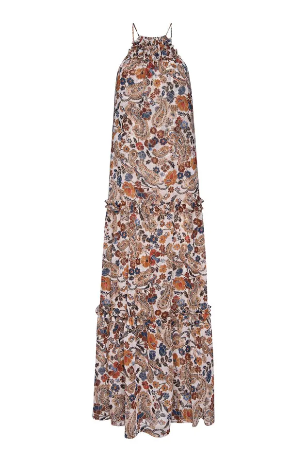MISA Los Angeles LALA DRESS Coco Lurex Paisley Women Dresses