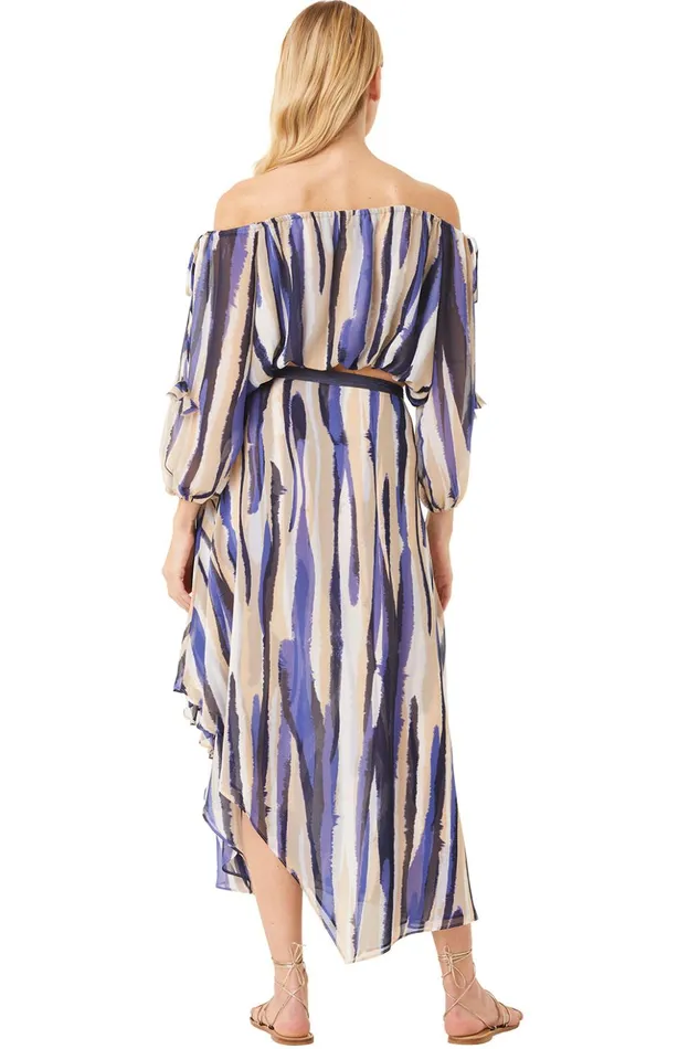MISA Los Angeles ZULIKA SKIRT Striped Instinct Women Skirts and Shorts