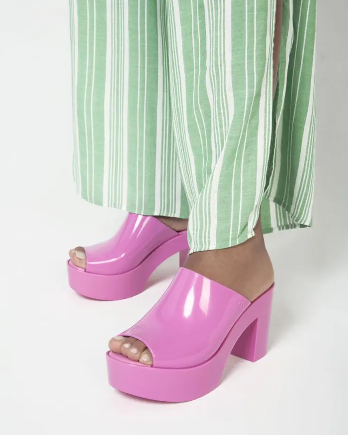 Mule Pink Women Melissa Heels