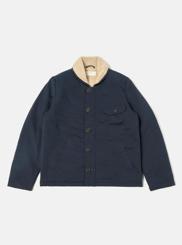N1 Jacket In Navy Twill Men Universal Works Coats and Outerwear