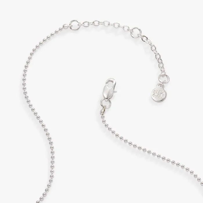 Necklaces Women Alex And Ani Aquarius Zodiac DoubleSided Charm Necklace Silver