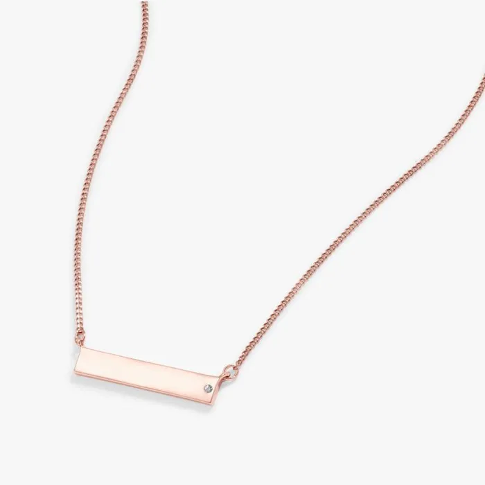 Necklaces Women Alex And Ani Bar Necklace With Crystal Accent Silver