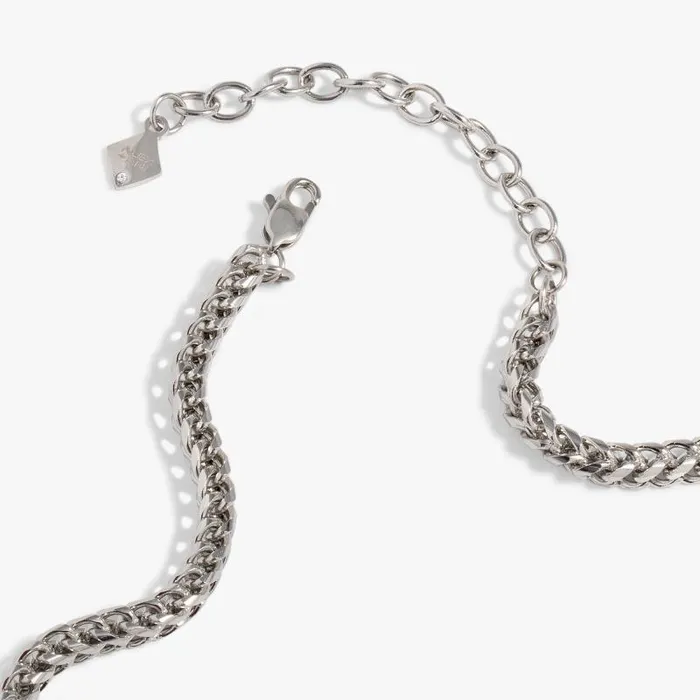 Necklaces Women Alex And Ani Boy Mom Interchangeable Charm Necklace Stainless Steel Silver