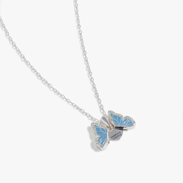 Necklaces Women Alex And Ani Butterfly Mantra Necklace Silver
