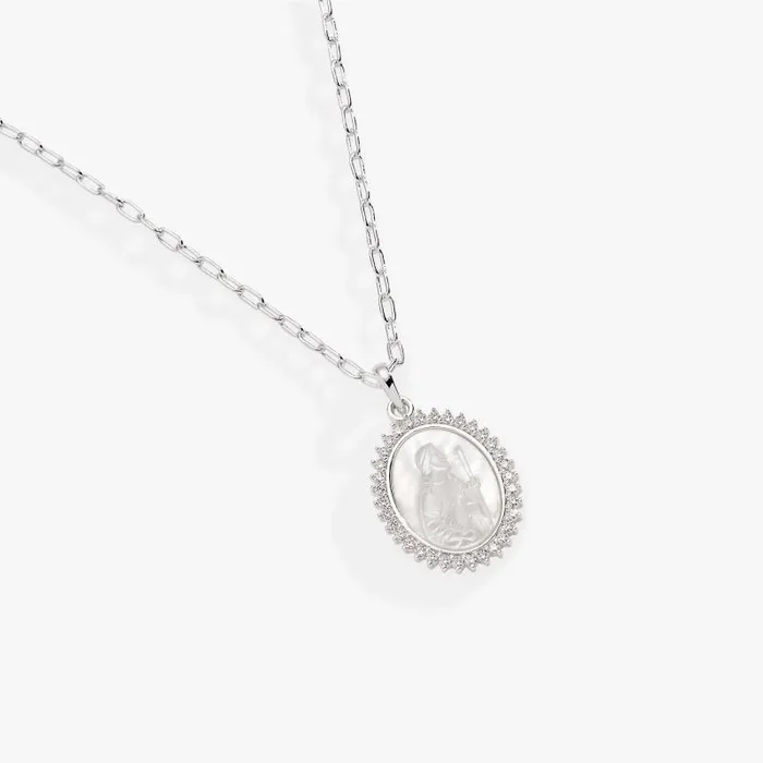 Necklaces Women Alex And Ani Divine Guides St Christopher Pendant Necklace Gold