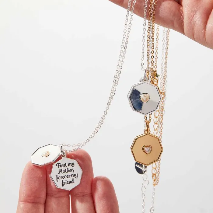 Necklaces Women Alex And Ani First My Mother Forever My Friend039 Slider Charm Necklace Gold