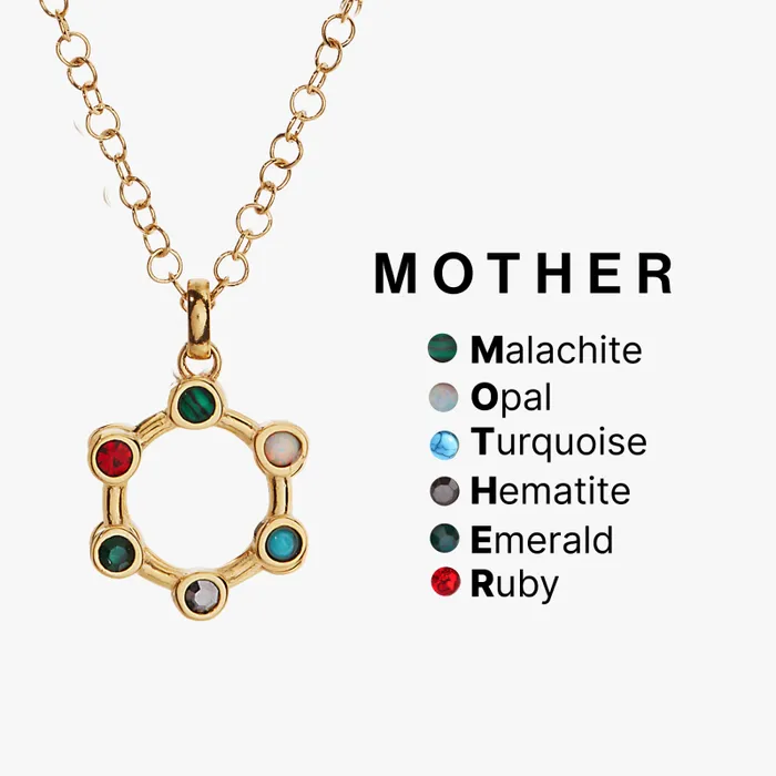 Necklaces Women Alex And Ani Hidden Message 039Mother039 Crystal Necklace Stainless Steel Gold
